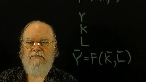 Production Functions