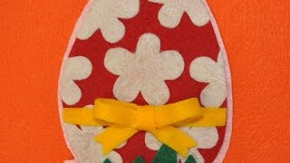 Make an Easter Egg  Felt Magnet - DIY  - Guidecentral screenshot 5