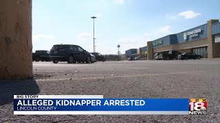 Alleged kidnapper arrested in Lincoln County