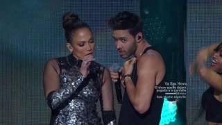 Prince Royce feat Jennifer Lopez - "Back it Up" Live at iHeartRadio Fiesta Latina (Full HD)