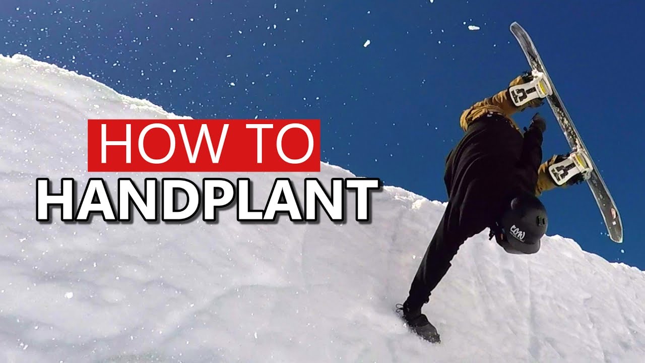 How To Handplant Snowboarding Tutorial Youtube in Incredible and Gorgeous snowboard handplant tricks regarding Your own home