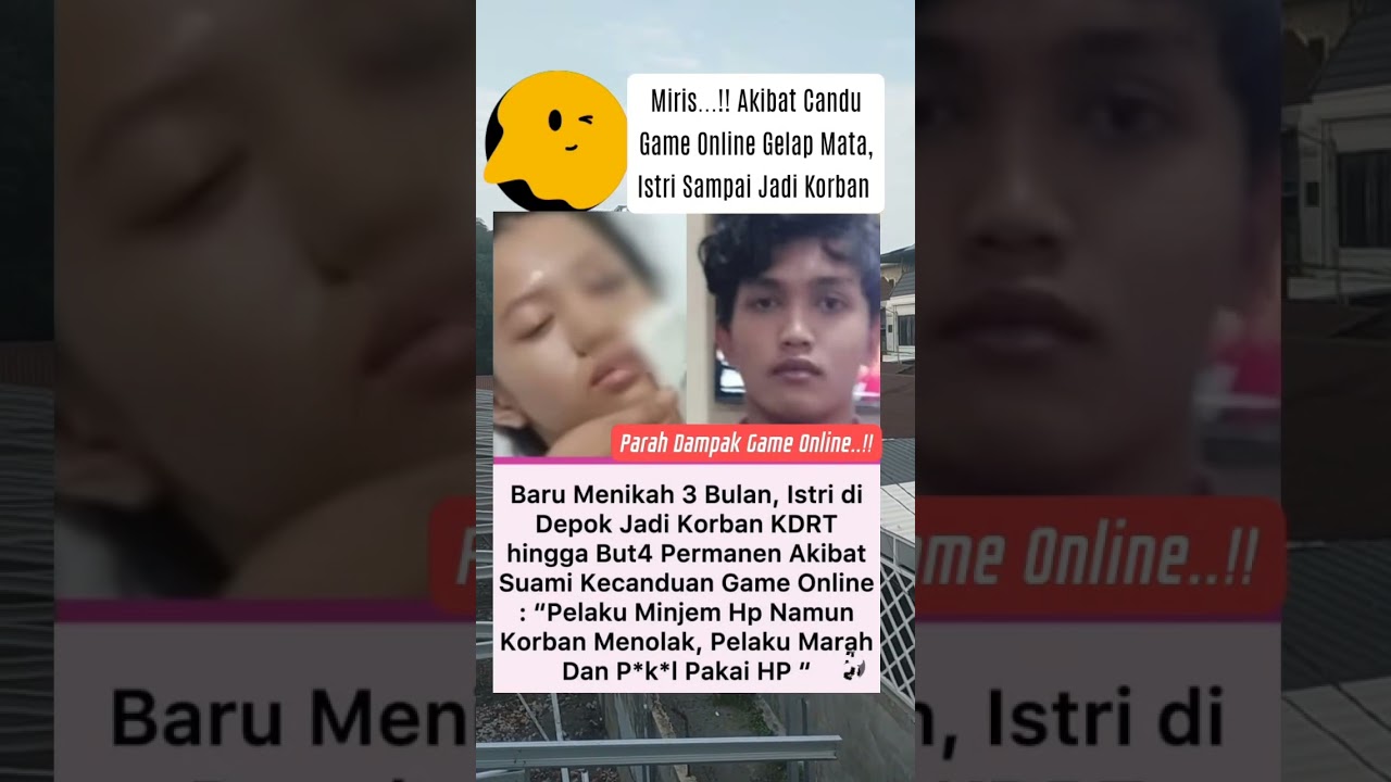 Miris!Akibat Candu Game Online Istri Jd Korban 