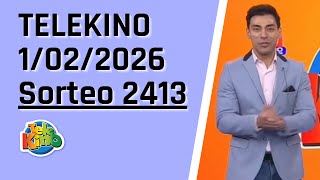 Sorteo Nro 2413 / Resultados Telekino Sorteo 2413 / Telekino en vivo 1/01/2026 / telekino 2413