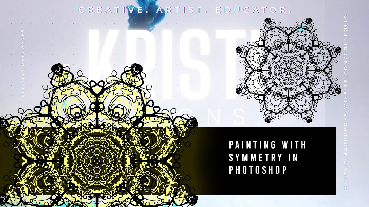 Painting with Symmetry in Adobe Photoshop