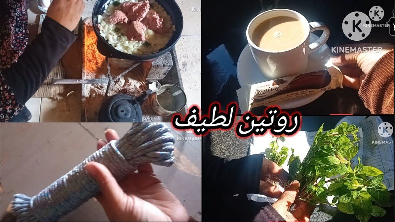 يوم بسيط لطيف مشى ببركة الله☝️كيف احتفظ بالنعنع والخضروات الورقية لفترة 🥬⁉️