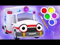 🚨🎵 Painting the Colorful Ambulance - Panda Bo Finger Family &amp; Nursery Rhymes for Kids