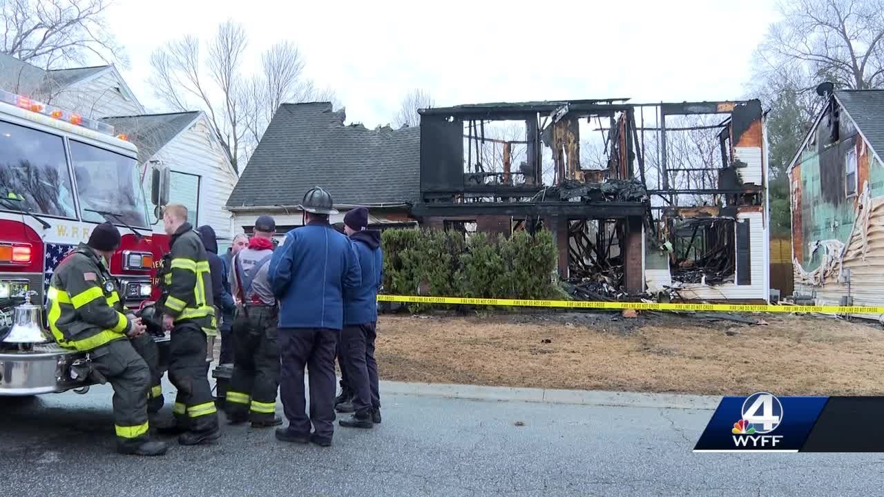 Arson investigation underway after fire consumes Spartanburg home ...