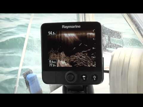 Raymarine Dragonfly Sonar GPS Sea Trial