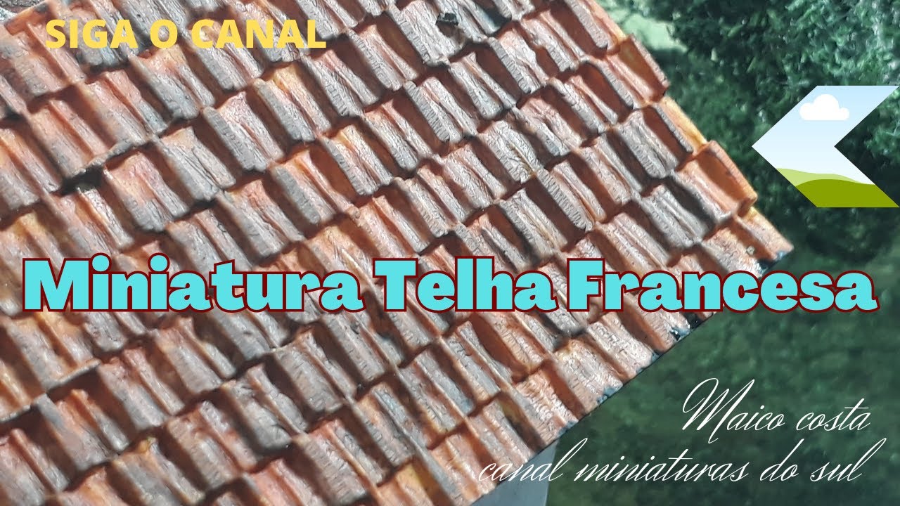 MINIATURA TELHA FRANCESA