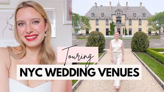 NEW YORK WEDDING VENUE TOURS! Touring 7 Wedding Venues in the New York Area ✨