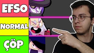 En Güçlüden En Güçsüze 78 Brawl Stars Karakteri̇ni̇ Siraladim (Katman Li̇stesi̇)