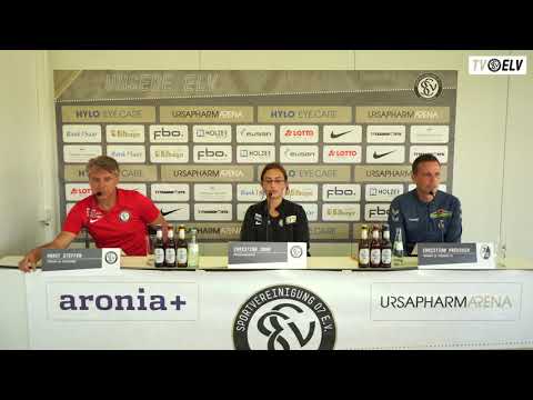 TV Elv // Pressekonferenz - SV Elversberg vs. SC Freiburg II / 0:0