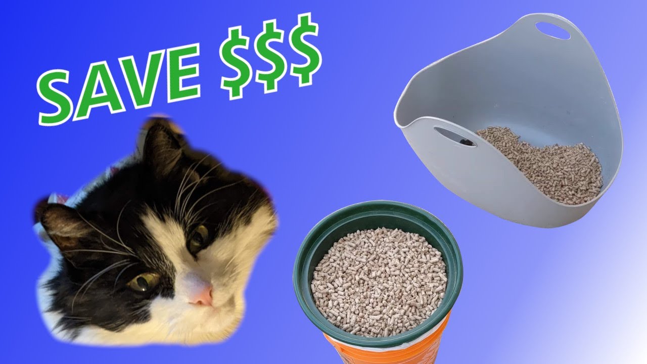 Cheap and Effective Cat Litter Box System using Wood Pellets