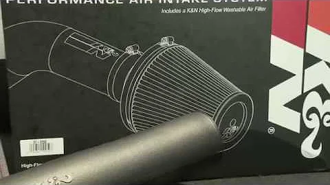 How to Install: K&N Cold Air Intake 57-2556