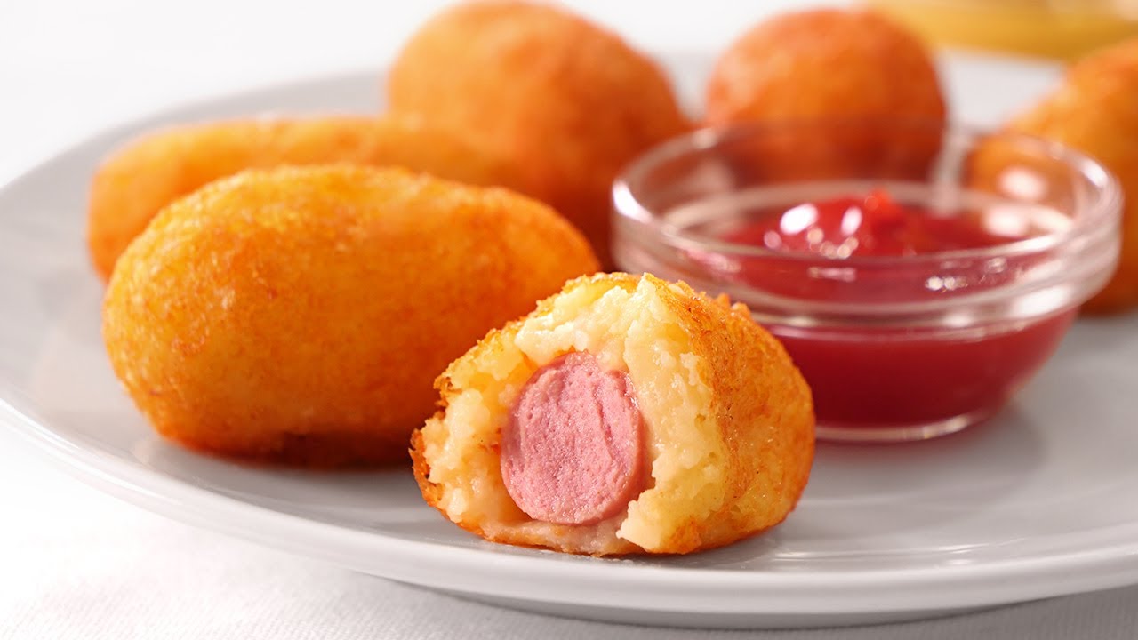 Aperitivos de Salchicha y Patata muy Fáciles y Deliciosos