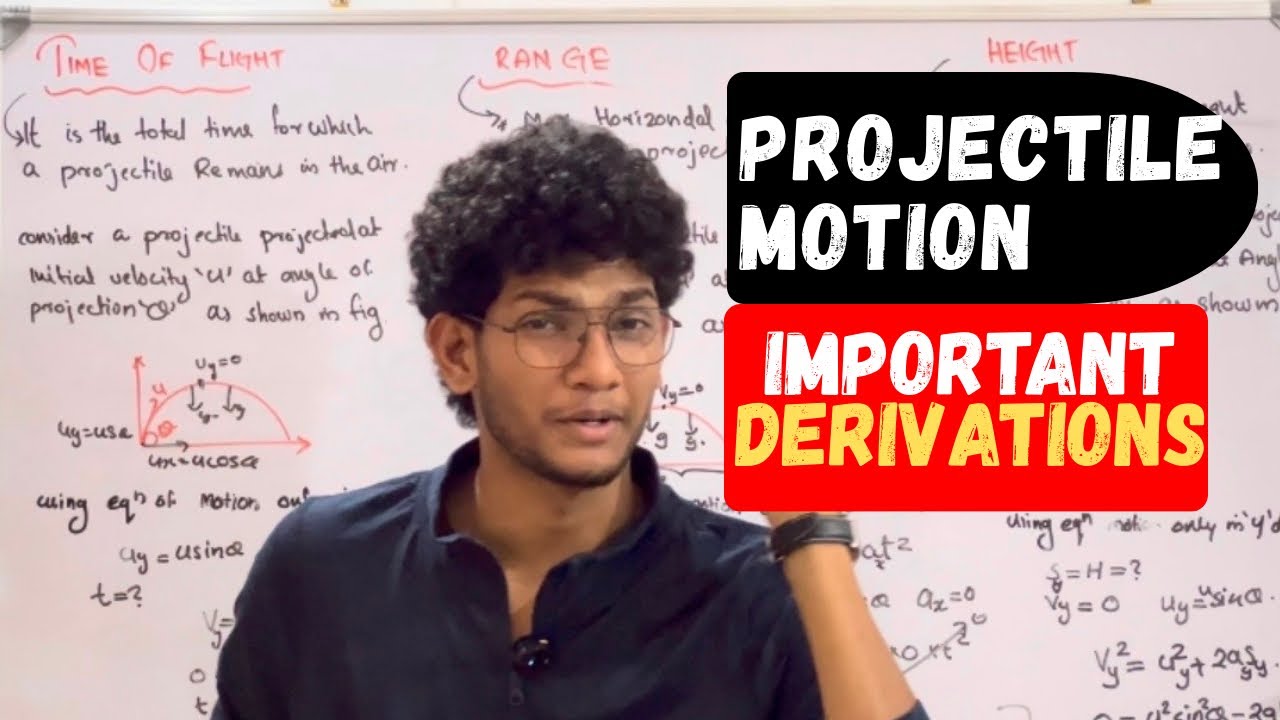 Sure derivations 💯| plus one physics | motion in a plane 