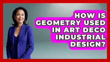 How Is Geometry Used In Art Deco Industrial Design? - Graphic Design Nerd