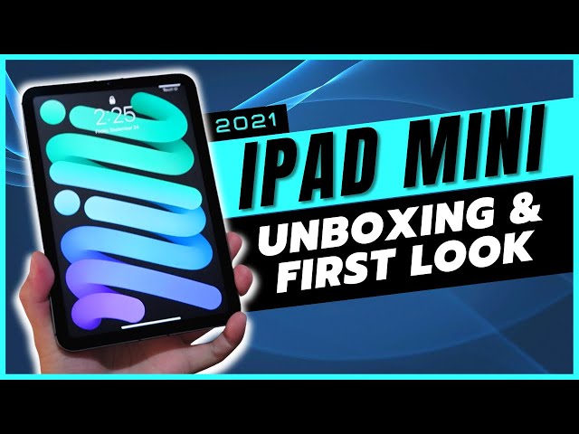 iPad mini 6 (2021) Unboxing and First Look with Camera Samples! (256GB Cellular)