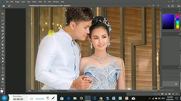 How to edit photo in adobe photoshop CC 2019 (Part 1) Speak Cambodian