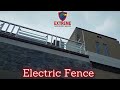 Electric Fence installation by ETS in wapda Town Lahore Pakistan.ets official.