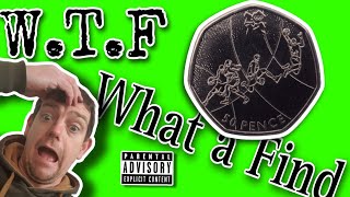W.T.F is THAT? find of a lifetime maybe? Rare 50p Coin hunt No 58