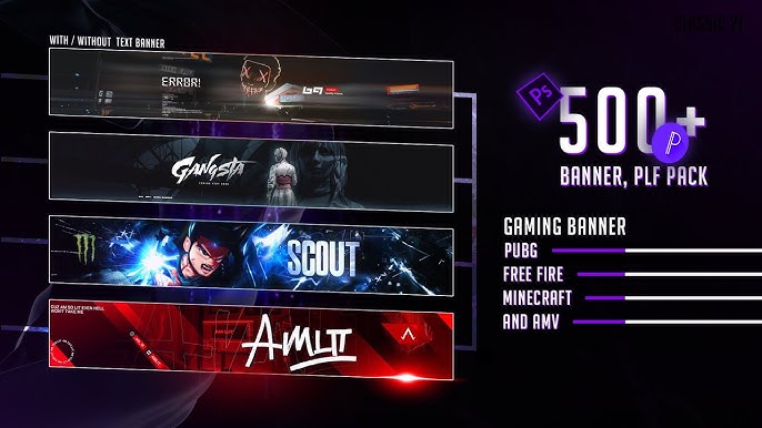 Gaming Banner PSD, 17,000+ High Quality Free PSD Templates