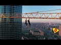 Руферы повисли на кране Moscow-City/Roofers hanging on a... IQ block 240 m. Roofman ft Philip Marvin