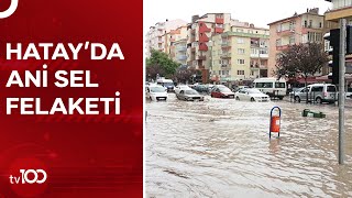 Şiddetli Yağış Şehri Esir Aldı | TV100 Haber