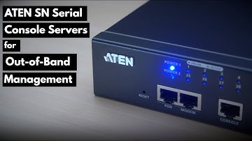 ATEN SN Serial Console Servers for Out-of-band Management