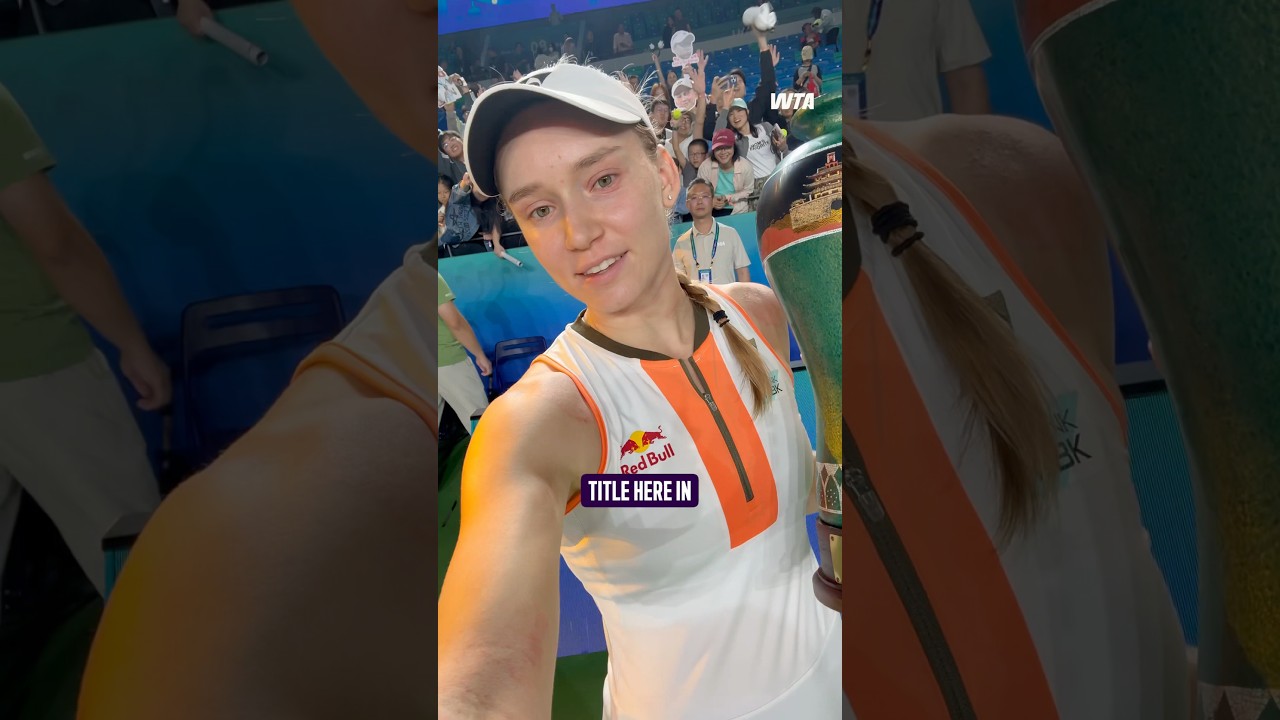 See you in Tokyo, Elena 👋 