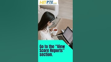 How to Send PTE Score Report - HIT PTE  #pte #ptescore #trending #shorts