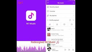 Mi Music Redesigned with New look & changes UI interface. #MIUI 9  8.1.25 Latest Update Features. screenshot 2