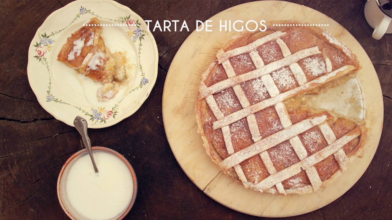 TARTA DE HIGOS - Cocina con Olaya y Pelayo