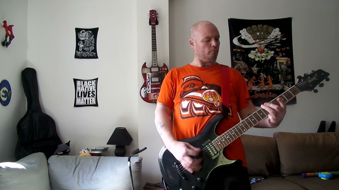 playing two songs from one of my old bands- "leper"