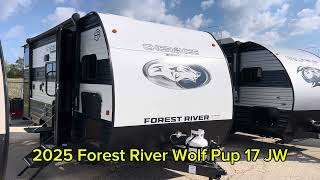 Used 2025 Forest River Cherokee Wolf Pup 17JW | Bunkhouse Travel Trailer with a Slide at Collier RV Jay Feather Micro Vs Wolf Pup Bunkhouse Trailers