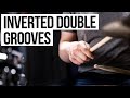 3 AWESOME INVERTED DOUBLES GROOVES! - Using The Inverted Double Stroke Roll on the Drums