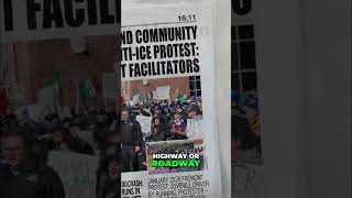 Protester Runs Into SUV - Shocking Collision Caught on Camera in Fremont Nebraska