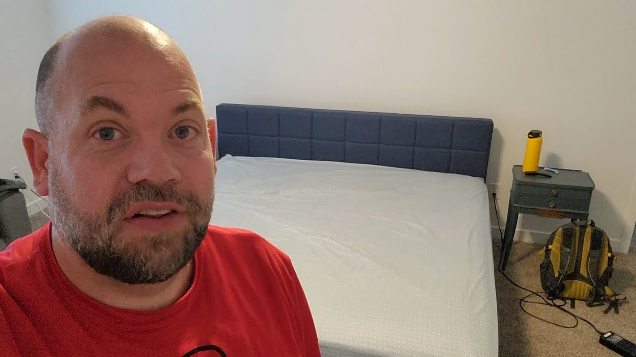 Review for Zinus Lottie upholstered platform bed frame YouTube