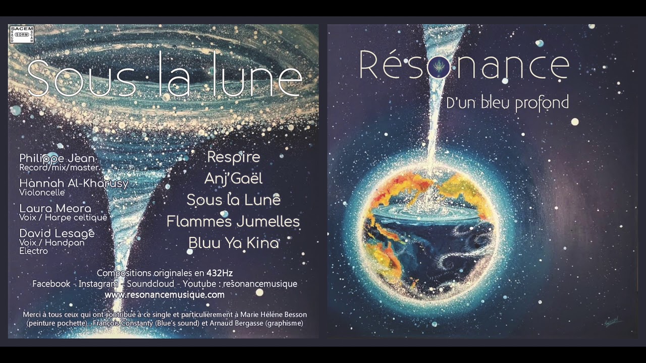 Sous la Lune Résonance Musique 432HZ YouTube