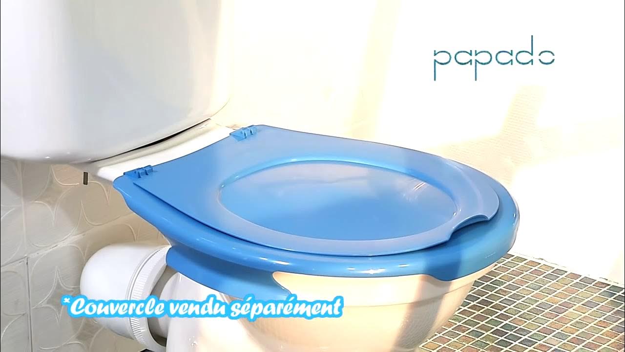 Lunette WC clipsable Classique PAPADO Vert Pomme - Fabrication Française