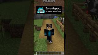 Minecraft PE Looks Like Java?! 😱 | Java Aspects Mod for MCPE / Bedrock #minecraft #mcpeaddons #mcpe