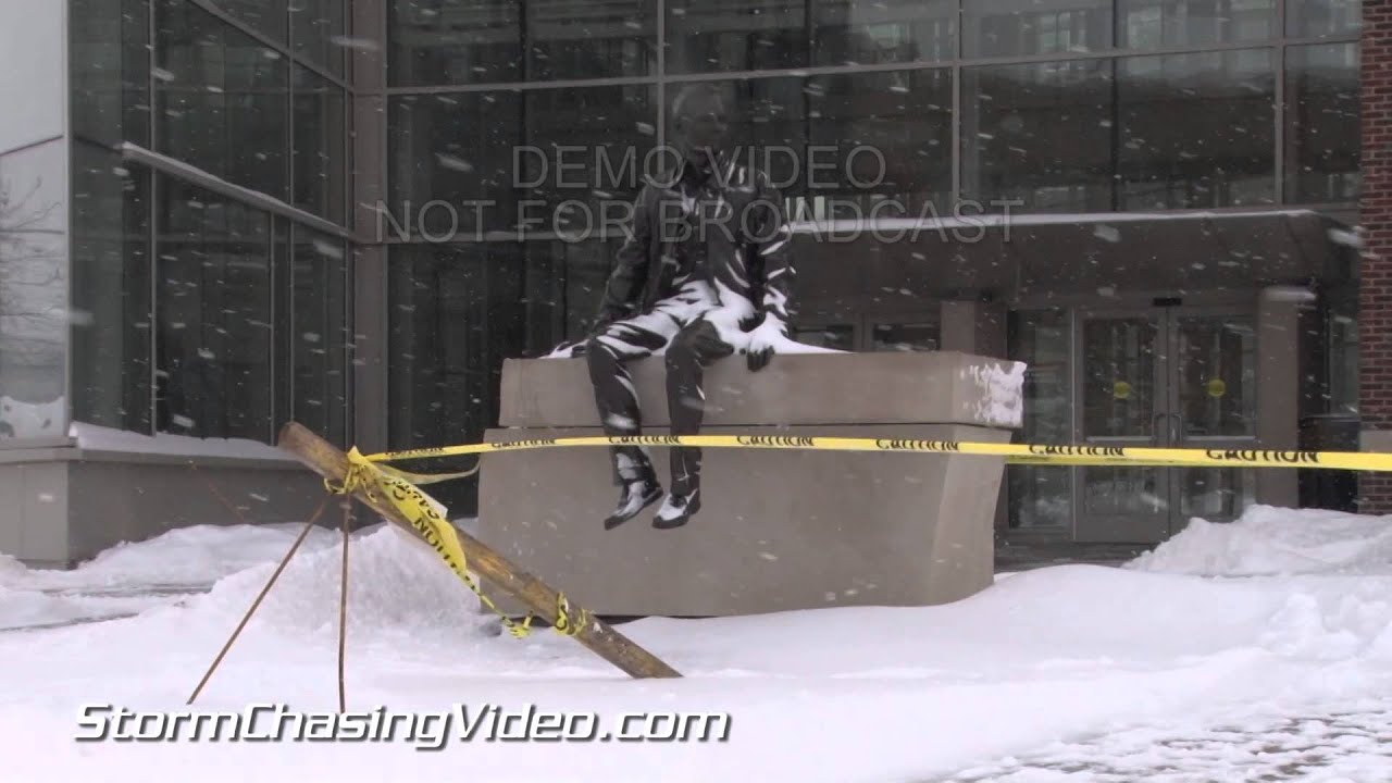 2/5/2014 Purdue University Snowy B-Roll