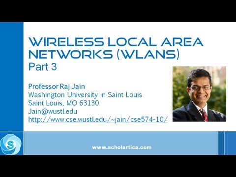 IEEE 802.11 Wireless LAN (WLAN) Part 3