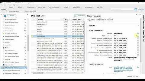 Expose Evidence of Timestomping in Magnet AXIOM 4.4