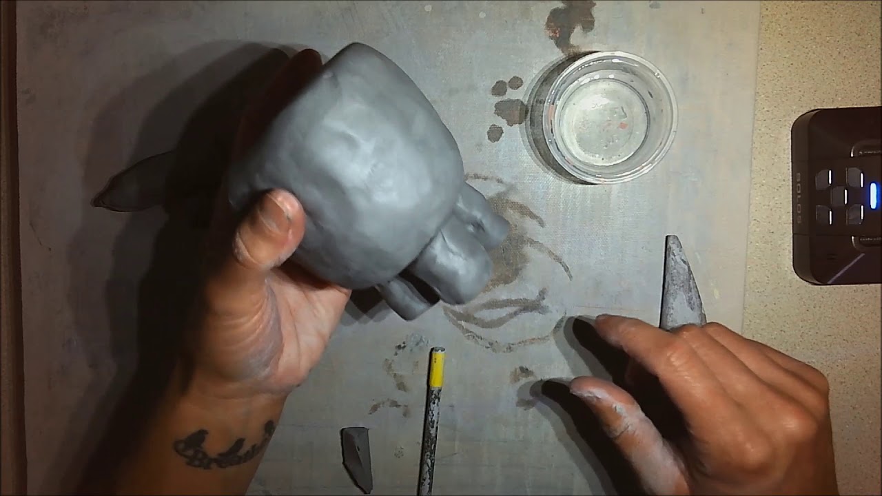 Creating Pinch Pot Creature - YouTube