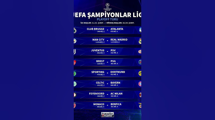 Şampiyonlar ligi play-off turu maçları #football #cristianoronaldo #ucl