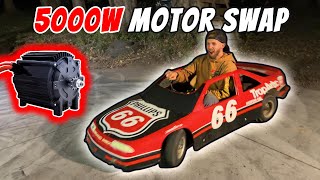 I EV Swapped a Mini Nascar