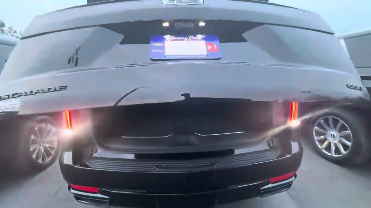 Your 2024 Cadillac Escalade Sport Vehicle Walkaround at Jimmy Britt Chevrolet in Greensboro, GA