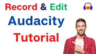 How to Record audio in Audacity &amp; get an audio file from that recording