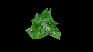 C4D Tutorial: Making an abstract crystal